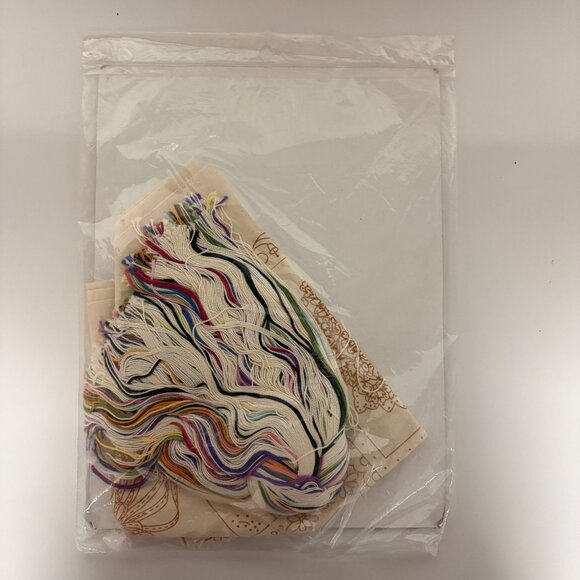 Candamar Designs Victorian Nosegay Picture Candlewicking Embroidery Kit 80221 - Picture 4 of 5